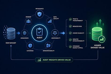 Dataset Audit Framework: How Audits Contribute to Dataset Valuation