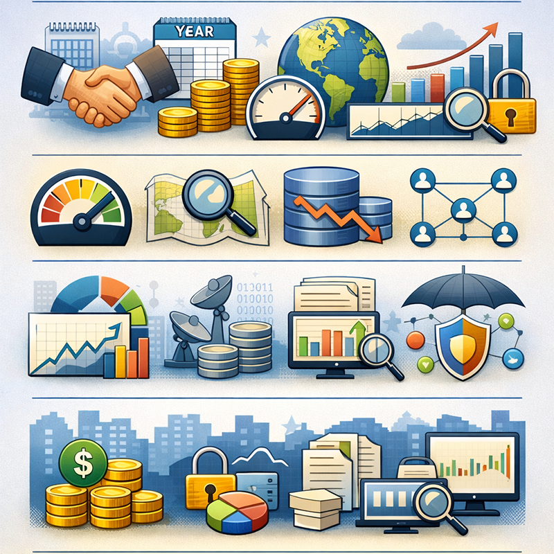 Observed Transactions: Financial & Market Data